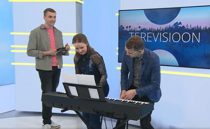 Pianistid Kristi Kapten ja Sten Heinoja Allikas ERR